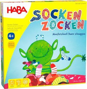 Настільна гра HABA Socken Zocken (&laquo;Полювання на шкарпетки&raquo;) 2212836089 фото