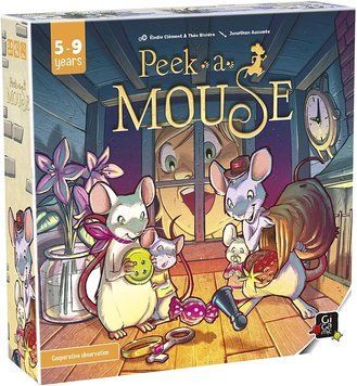Настільна гра Миші під дахом/ Підглядай за мишкою (Peek a Mouse) 1865084536 фото