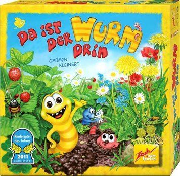 Настільна гра Черв'яки-городники Ось і черв'як! (Da ist der Wurm drin) 1882289057 фото