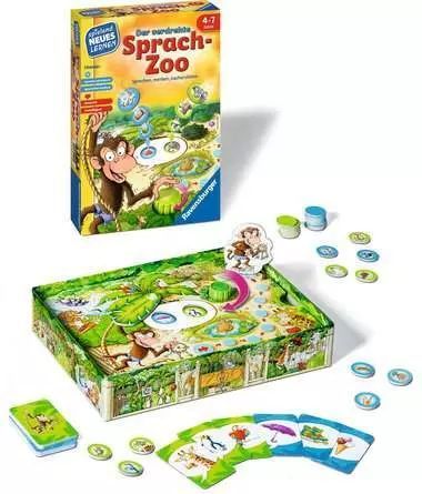 Настільна гра Ravensburger Der verdrehte Sprach-Zoo 2017895851 фото