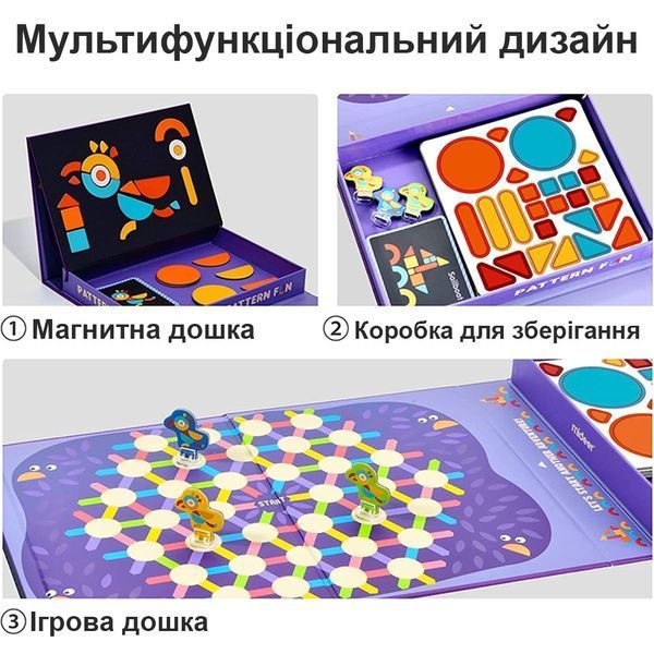 Магнітна книга MiDeer Геометрія 2 в 1 (MD1041) 3069563418 фото