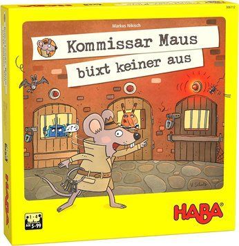Настільна гра Комісар миша (Kommissar Maus b&uuml;xt keiner aus!) УЦІНКА пошкоджена плівка 1830815532 фото