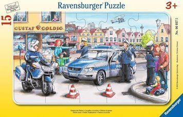 Пазл 15 ел. Поліцейська операція Ravensburger 2845206763 фото