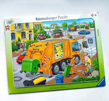 Рамочний пазл Сміттєвоз Ravensburger 24 ел. 4+ 63468 фото