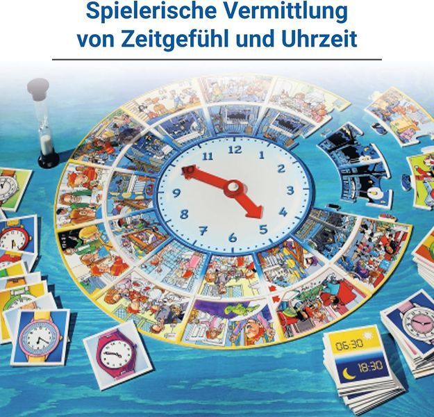 Настільна гра Ravensburger &laquo;Хто знає котра година?&raquo; (Wer kennt die Uhr?) 24995 фото