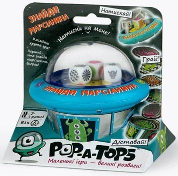 Настільна гра Pop-A-Tops: Знайди марсіанина (Pop-A-Tops: Match a Martian) 2050005540 фото