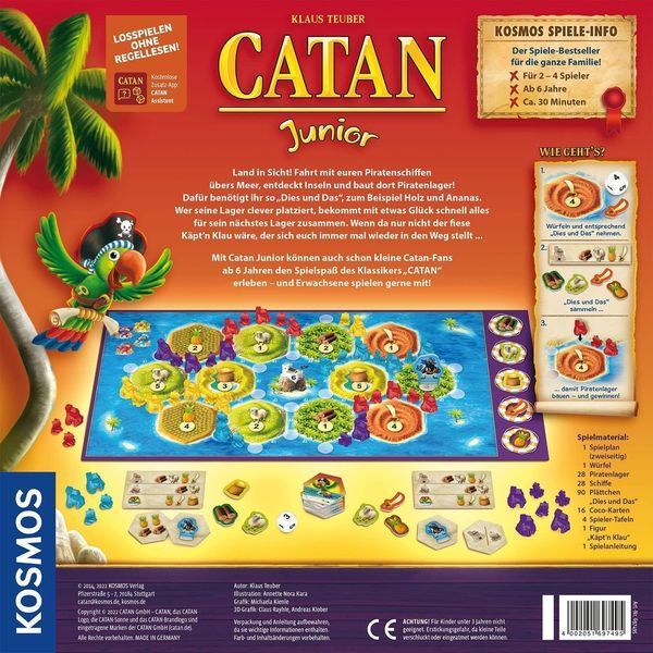 Настільна гра Kosmos Колонізатори Junior (Catan Junior) 1945476463 фото