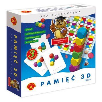 Настільна розвиваюча гра Памʼять 3D Max (Pamięć 3D - Maxi) 524 фото