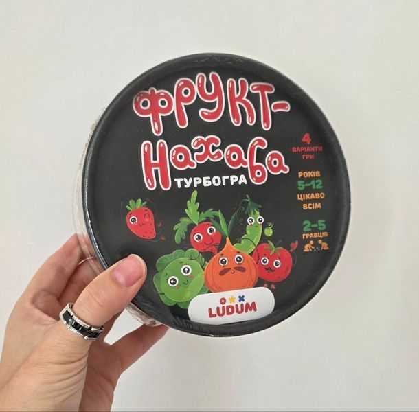 Гра настільна "Фрукт-нахаба" тубус великий "Ludum" арт.LG2047-52 арт.LG2047-52 фото