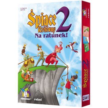 Настільна гра Rebel Сплячі королеви 2. Порятунок королів (Sleeping Queens 2. The Rescue!) (PL) 1832469358 фото