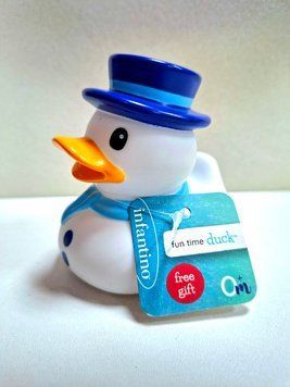 Іграшка для ванної Infantino Fun Time Duck у вигляді сніговика 2974689545 фото