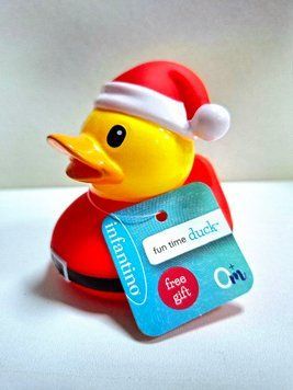 Іграшка для ванної Infantino Fun Time Duck у вигляді Санти 2974691534 фото