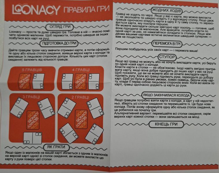 Настільна гра Loonacy 203/24 фото