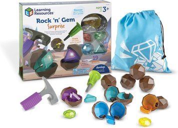 Навчальний Ігровий Набір Сортер Learning Resources - Знайди скарб/ Rock 'n Gem Surprise 3007188318 фото