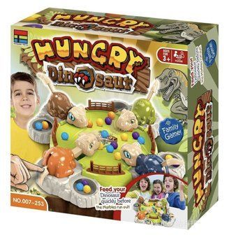 Настільна гра FUN Game Голодні динозаврики Арт. 007-253 фото