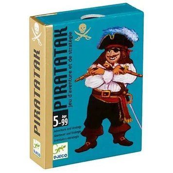 Настільна карткова гра DJECO Piratatak DJ05117 фото