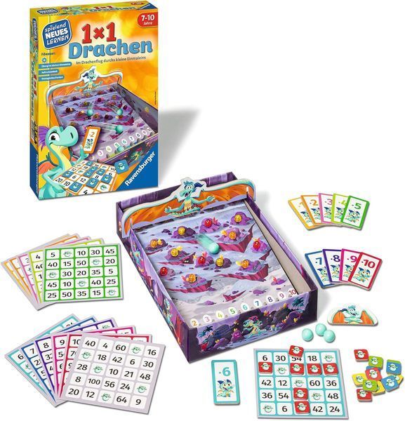 Настільна гра Дракон 1x1  Ravensburger (Drachen 1x1) 24976 24976 фото