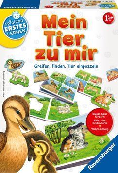 Розвиваюча гра &laquo;Мій малюк&raquo; Ravensburger (Mein Tier zu mir) 24731  24731 фото