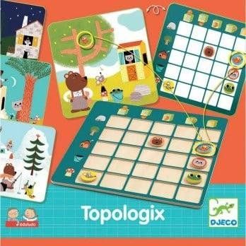 РОЗВИВАЮЧА ГРА DJECO ТОПОЛОГІЯ TOPOLOGIX EDULUDO DJ08354 DJ08354 фото