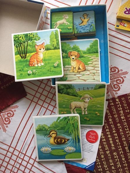 Розвиваюча гра &laquo;Мій малюк&raquo; Ravensburger (Mein Tier zu mir) 24731  24731 фото