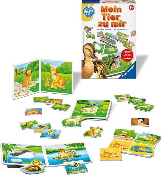 Розвиваюча гра &laquo;Мій малюк&raquo; Ravensburger (Mein Tier zu mir) 24731  24731 фото