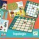 РОЗВИВАЮЧА ГРА DJECO ТОПОЛОГІЯ TOPOLOGIX EDULUDO DJ08354 DJ08354 фото 1