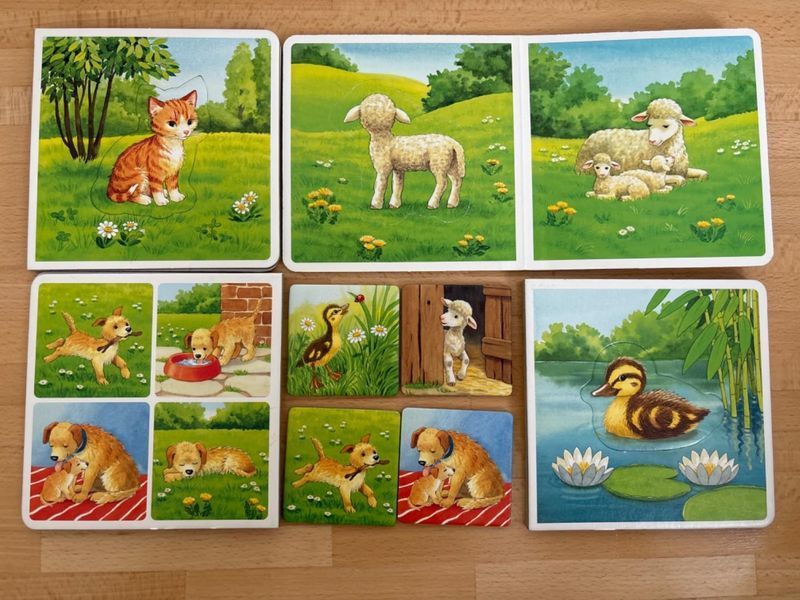 Розвиваюча гра &laquo;Мій малюк&raquo; Ravensburger (Mein Tier zu mir) 24731  24731 фото