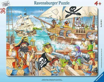 Пазл у рамці 36 ел. Ravensburger Атака піратів 2845210709 фото