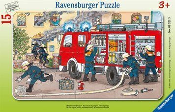 Рамочний пазл Пожежна Ravensburger 15 ел. 2241047506 фото