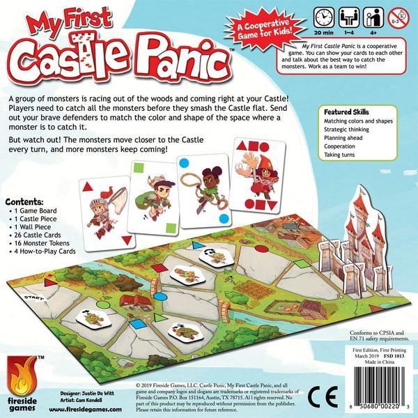 Настільна гра My first Castle Panic Моя перша облога замку 2212833271 фото